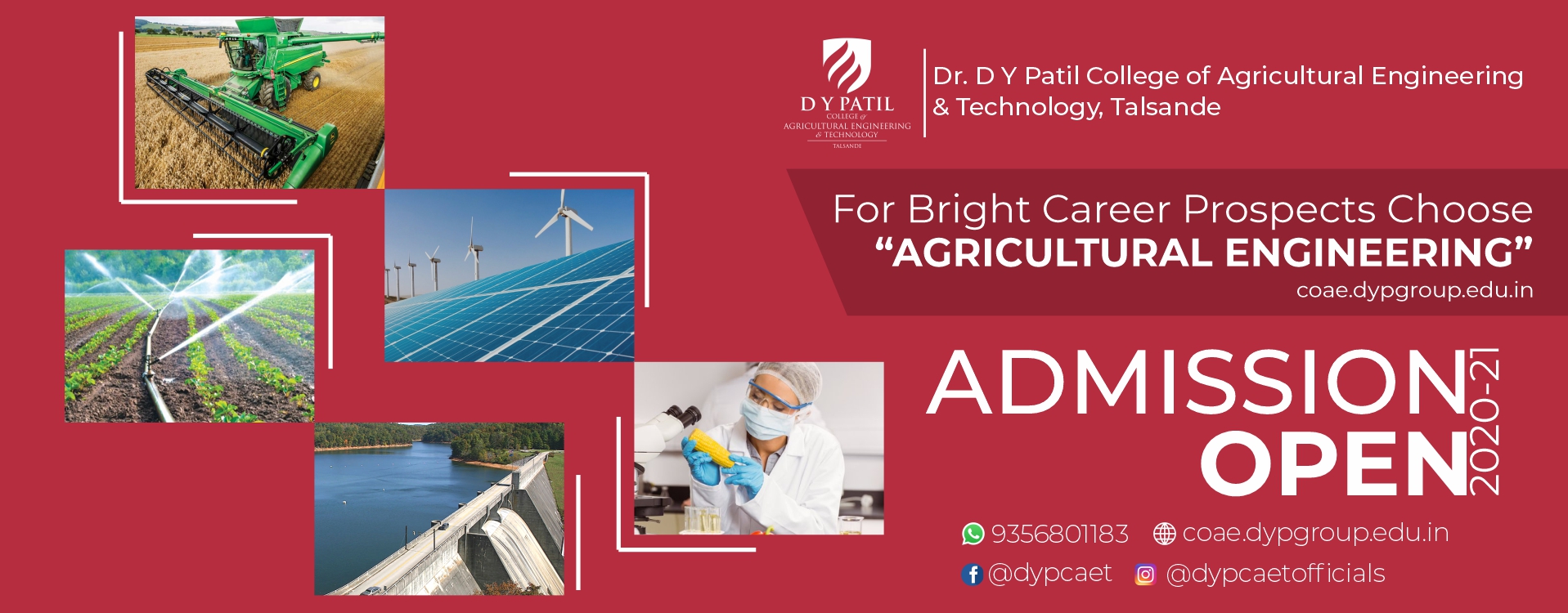 D Y Patil College Of Agricultural Engineering Technology